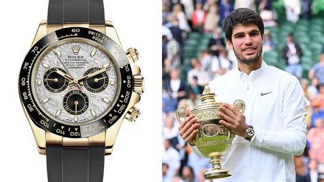 horloge alcaraz wimbledon|rolex daytona carlos alcaraz.